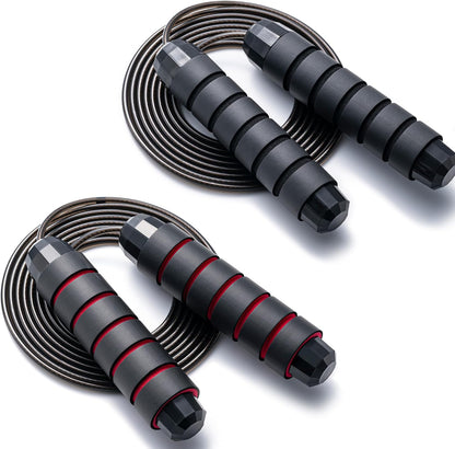 Adjustable Speed Jump Rope – Tangle-Free, Ball Bearings for Men, Women & Kids