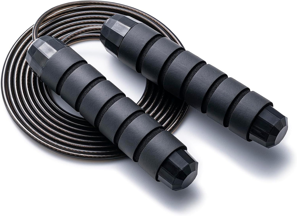 Adjustable Speed Jump Rope – Tangle-Free, Ball Bearings for Men, Women & Kids