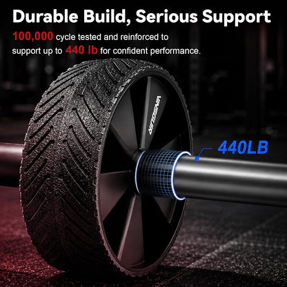 Ab Roller Wheel for Core Strength Training, Home Gym Equipment