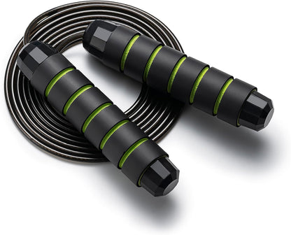 Adjustable Speed Jump Rope – Tangle-Free, Ball Bearings for Men, Women & Kids