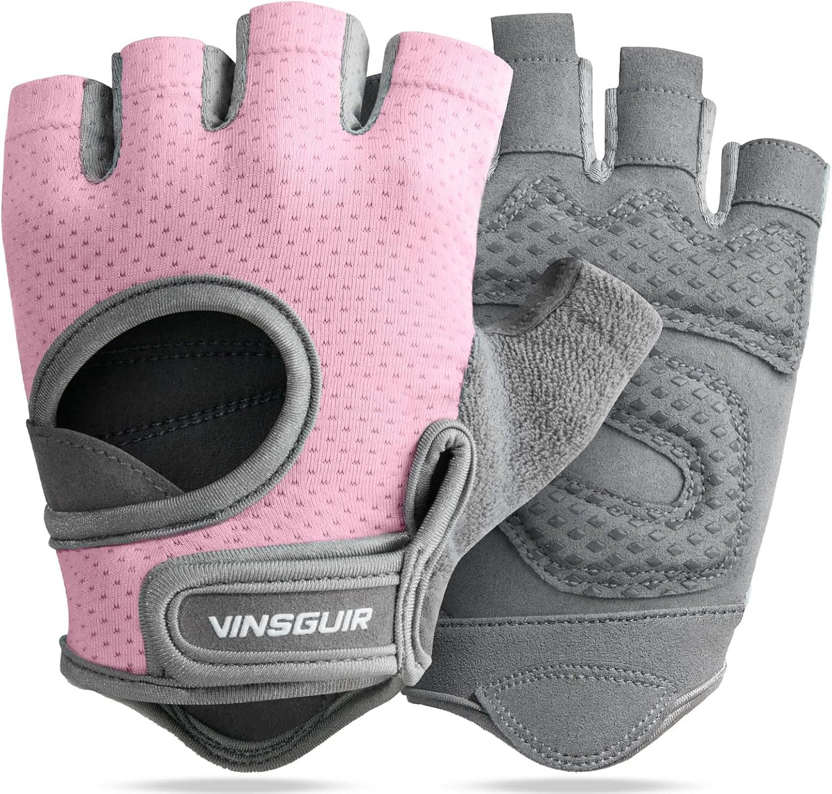 Workout Gloves for Men & Women, Padded & Full Palm Protection